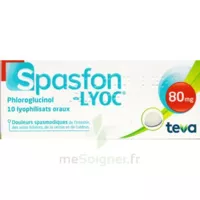 Spasfon Lyoc 80 Mg, Lyophilisat Oral à LEVIGNAC