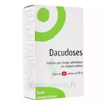 Dacudoses Solution Pour Lavement Ophtalmologique 24unid/10ml à LEVIGNAC